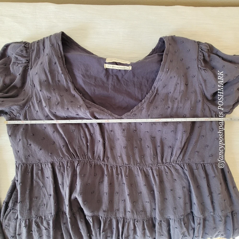 URBAN OUTFITTERS oversized comfy babydoll textured detail dress - Picture 3 of 16